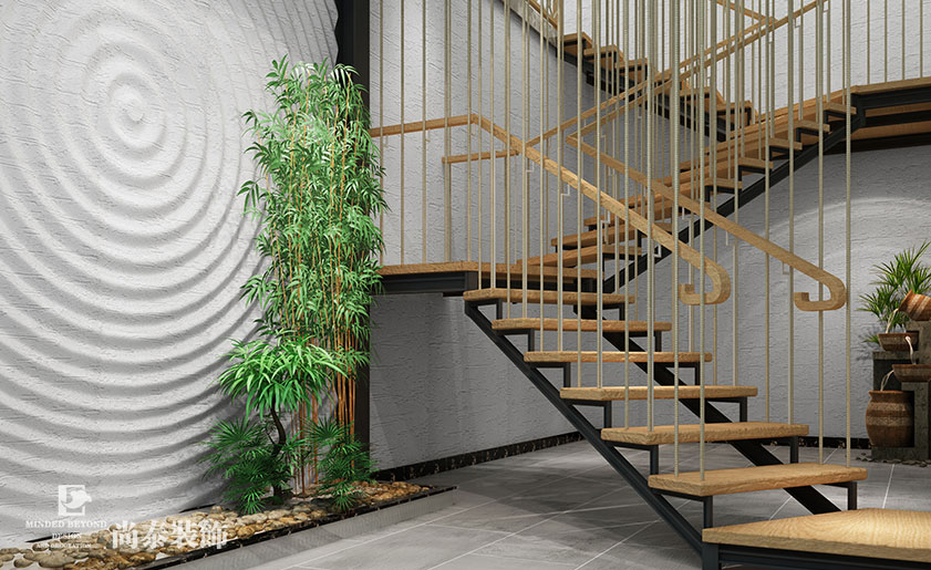  可以打麻將的理發店裝修設計 | 水蝴蝶
