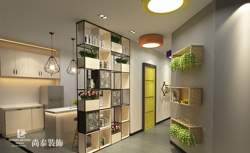 200㎡現(xiàn)代工業(yè)風教育機構(gòu)裝修設(shè)計 | 酷哥機器人