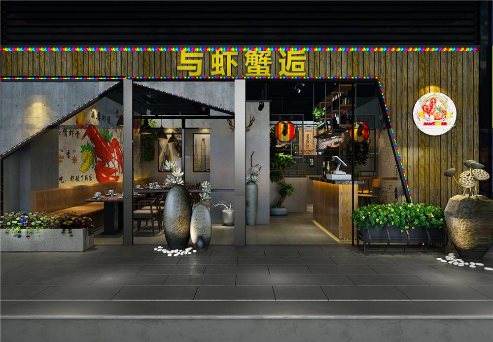餐廳裝修色彩設計：且看同類色如何在餐廳中搭配