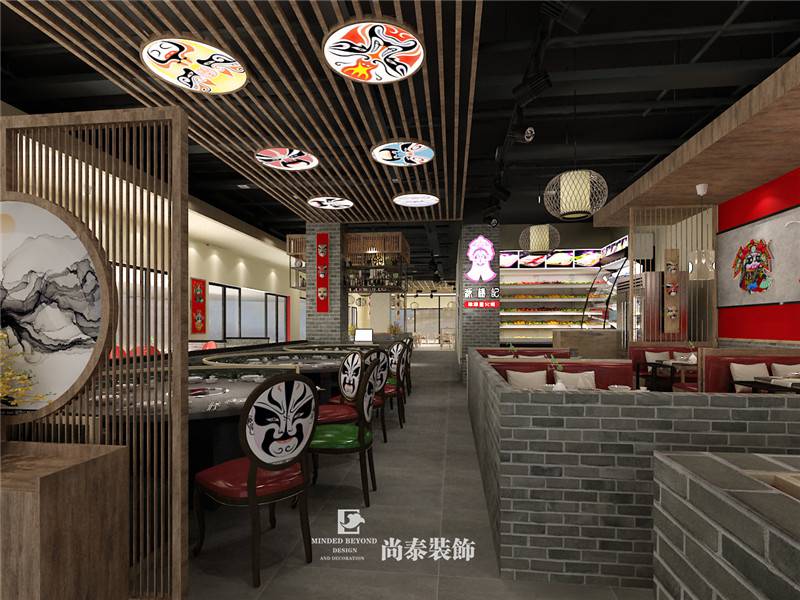 常見中式風格餐廳裝修設計手法