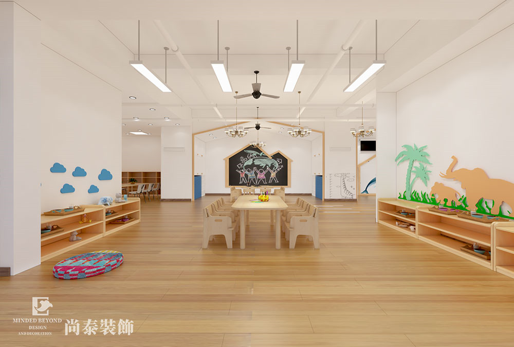 培訓(xùn)機(jī)構(gòu)簡約裝修效果圖